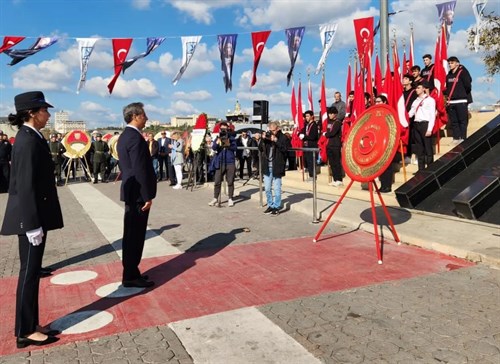 29 Ekim Cumhuriyet Bayramı'nın 99. Yılı Çelenk Sunma Töreni