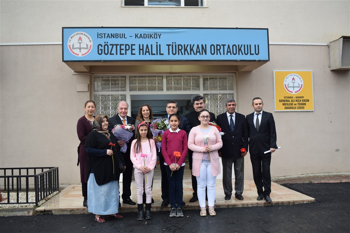 goztepe halil turkkan ortaokulu ziyareti