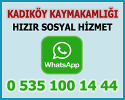 Kadıköy Kaymakamlığı Hızır Sosyal Hizmet Whatsapp Hattı Logo